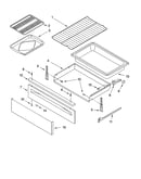 Drawer & broiler parts