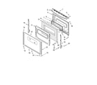 Whirlpool SF380LEPS0 door parts, optional parts (not included) diagram