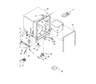 Whirlpool 7DP840SWKX1 tub assembly parts diagram