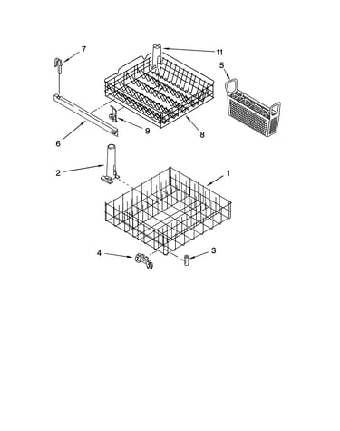 Dishrack parts