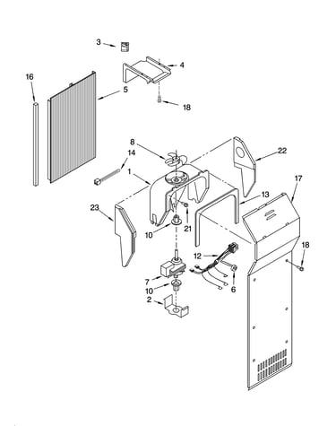 Air flow parts, optional parts