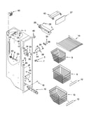 Freezer liner parts