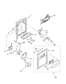 Dispenser front parts