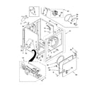 Whirlpool 7MLGR4634PQ0 cabinet parts diagram