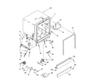 Whirlpool DUL140PPS0 tub assembly parts diagram