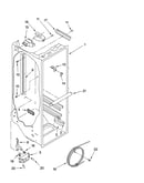 Refrigerator liner parts