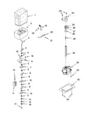 Motor and ice container parts