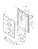 Refrigerator door parts