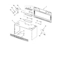 Whirlpool GH5184XPS0 cabinet and installation parts diagram