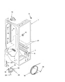 Refrigerator liner parts