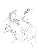 Dispenser front parts