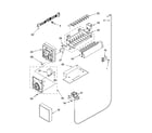 Whirlpool GS5SHAXNT00 icemaker parts, optional parts diagram