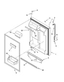 Refrigerator door parts