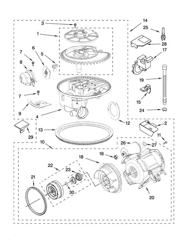 Pump and motor parts