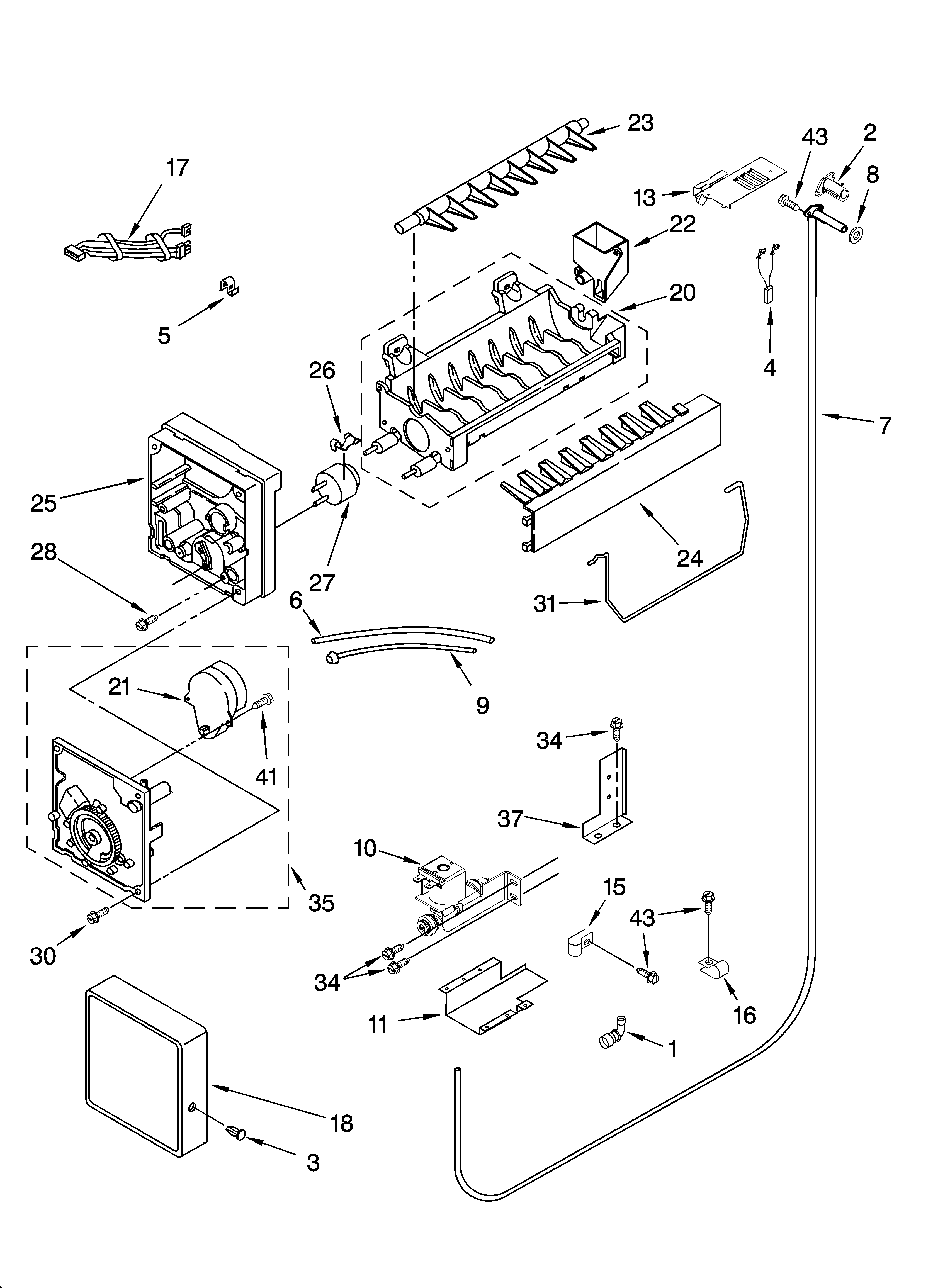 ICEMAKER PARTS