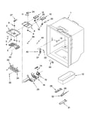 Refrigerator liner parts