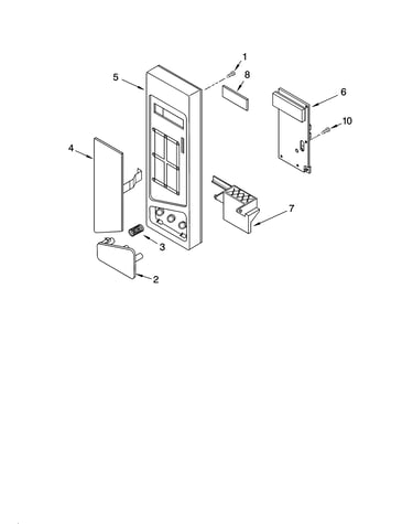 Control panel parts