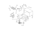 KitchenAid KCMS185JBT3 oven cavity parts diagram