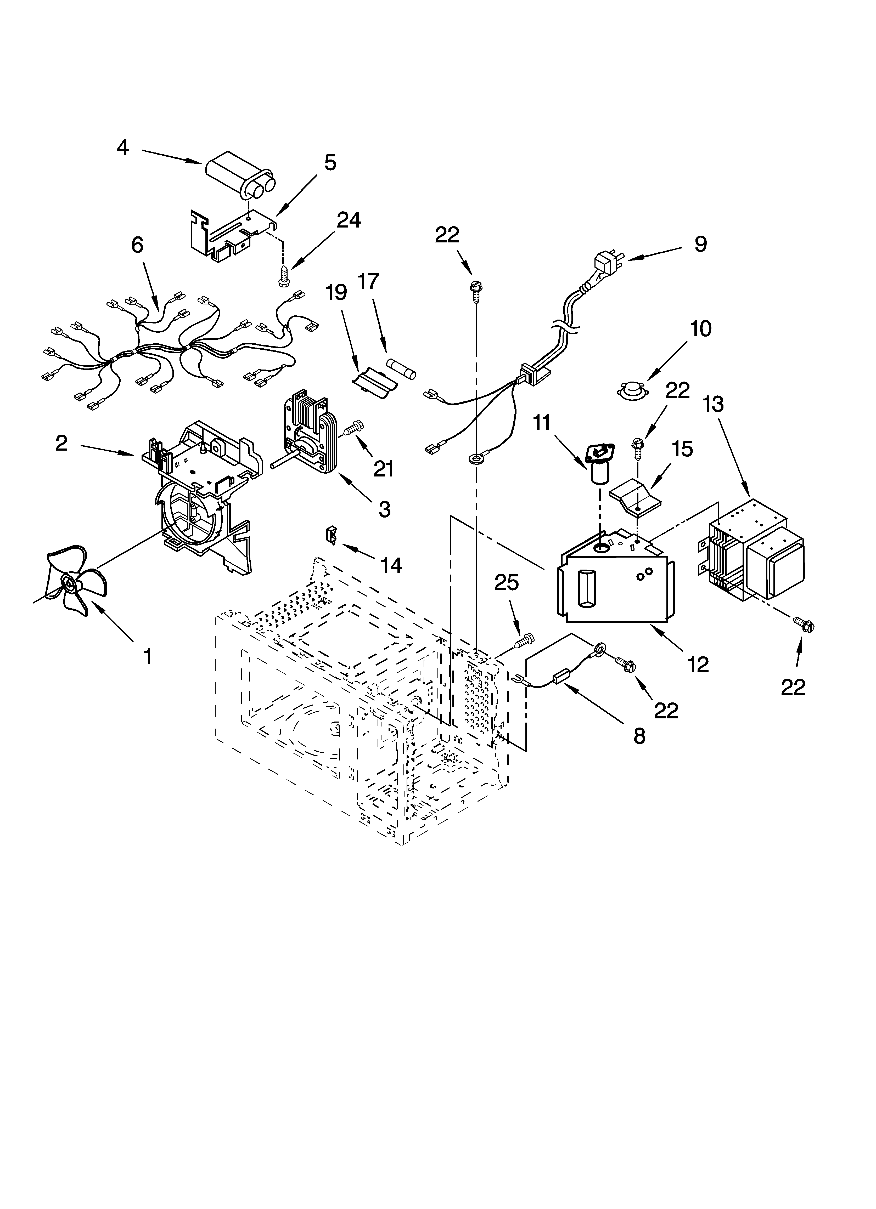 Oven interior parts