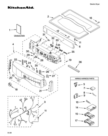 Top and console parts