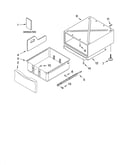Pedestal parts (not included), optional parts (not inc