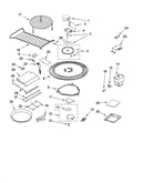 Magnetron and turntable parts