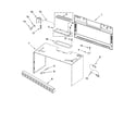 KitchenAid KHHS179LSS2 cabinet and installation parts diagram