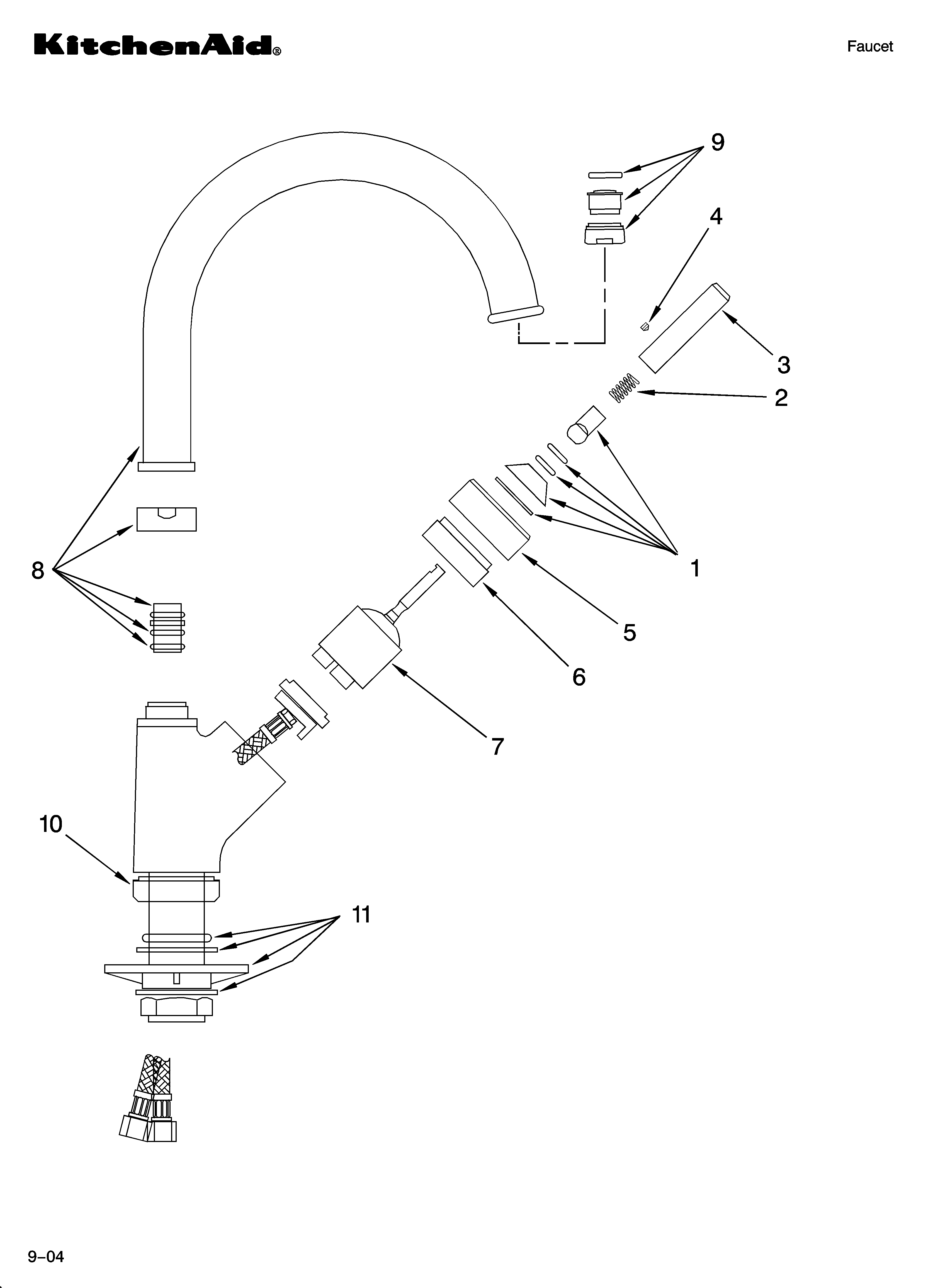 Faucet parts