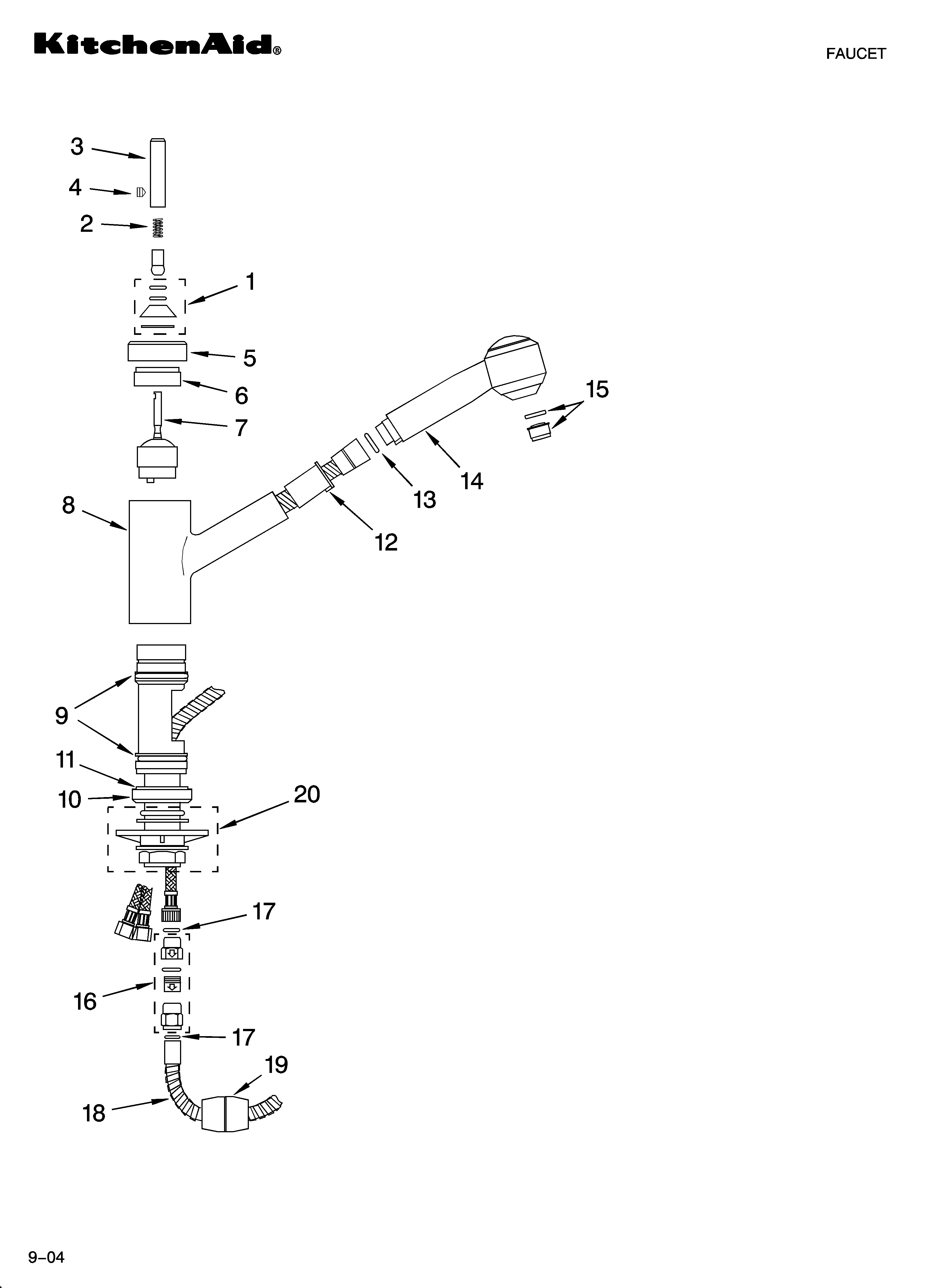 Faucet parts