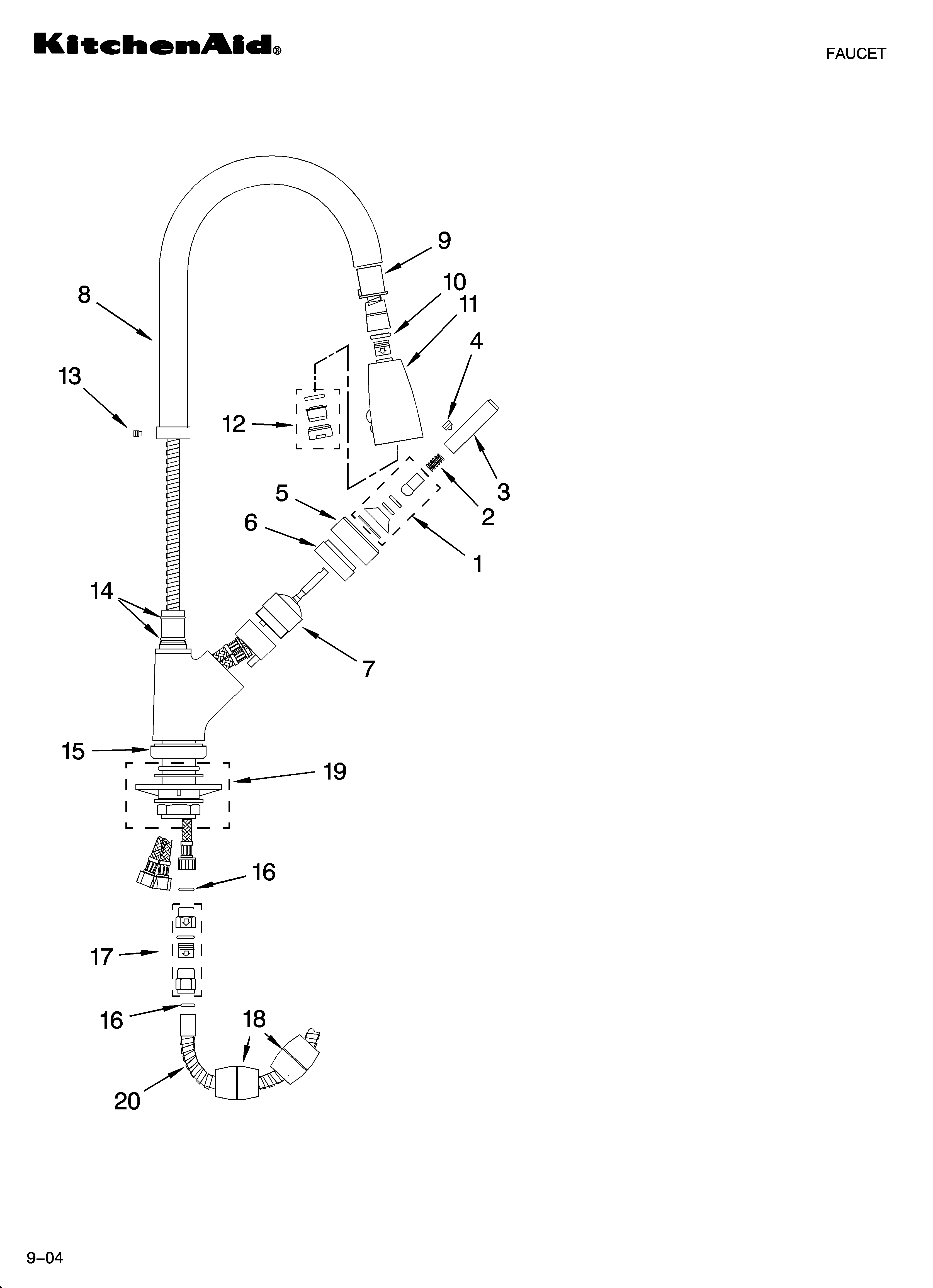 Faucet parts