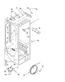 Refrigerator liner parts