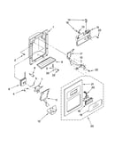 Dispenser front parts