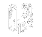 KitchenAid KSSC42FMS00 freezer liner and air flow parts diagram
