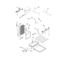 KitchenAid KSSC42FMS00 lower unit and tube parts diagram