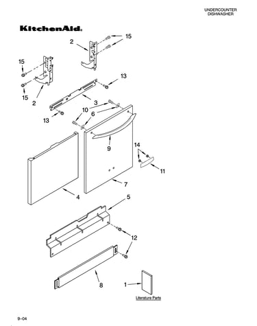 Door and panel parts