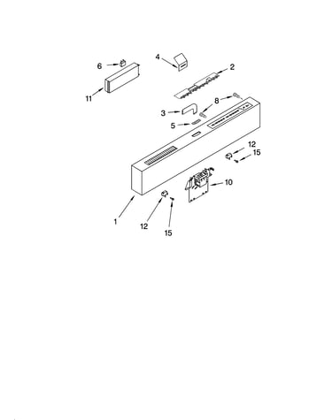Control panel parts