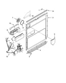 Door and latch parts