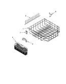 Lower rack parts, optional parts (not included)