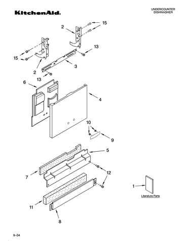 Door and panel parts