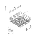 Upper rack and track parts