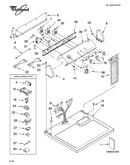Top and console parts