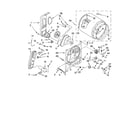 Whirlpool LGR6646PW0 bulkhead parts, optional parts (not included) diagram