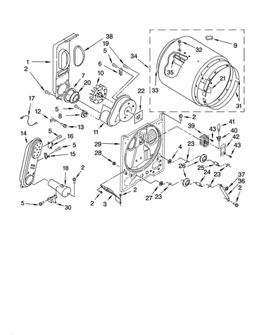 Bulkhead parts, optional parts (not included)