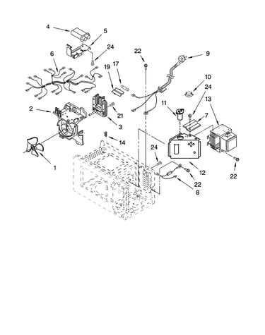 Oven interior parts