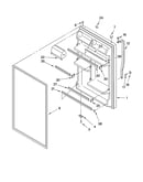 Refrigerator door parts