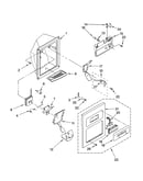 Dispenser front parts