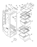 Refrigerator liner parts