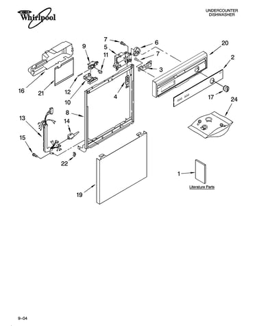 Frame and console parts