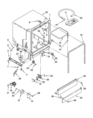 Tub assembly parts