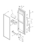 Refrigerator door parts